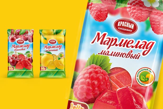 Красный пищевик. Мармелад